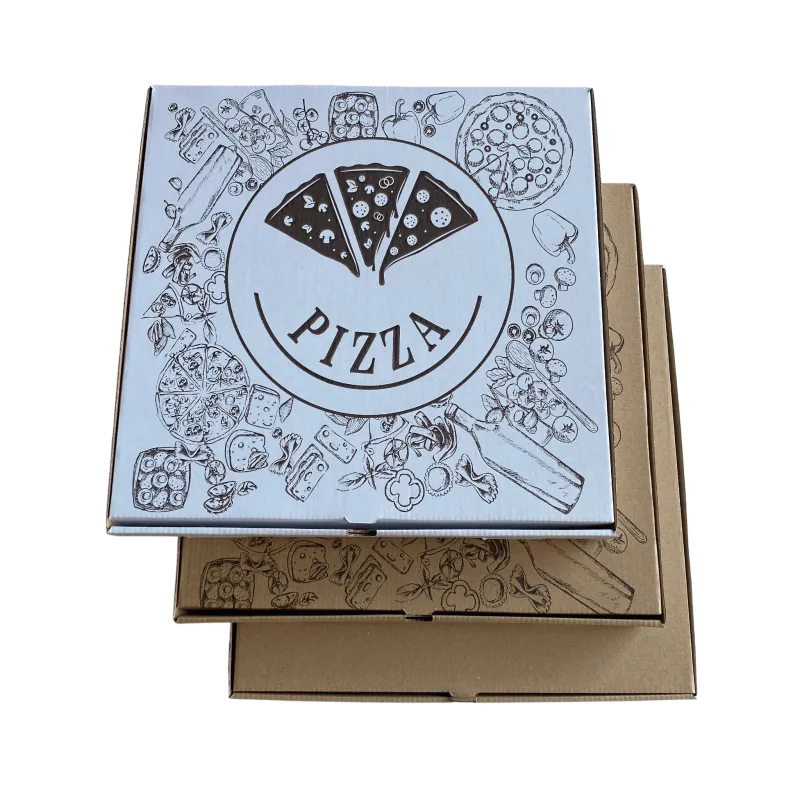 Cutie pizza albă C.P 25 — 1