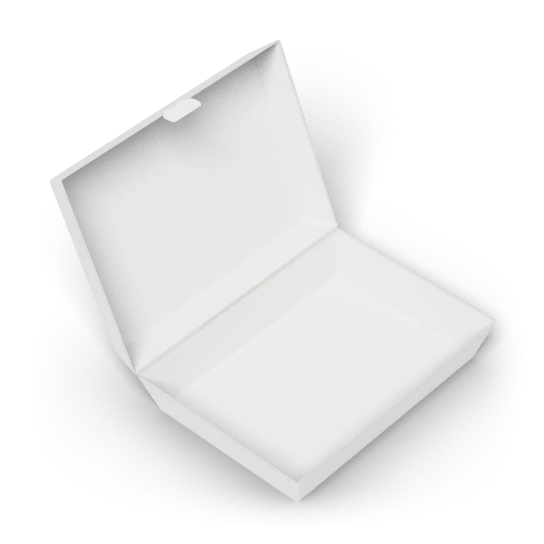 Cutie meniu albă 20 x 14 cm — 2